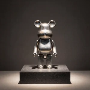 Titanium Alloy Geometric Bear