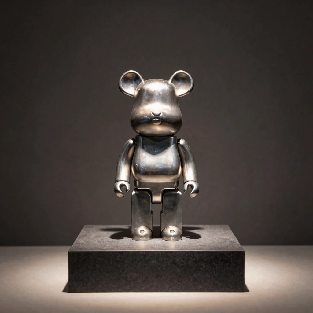 Titanium Alloy Geometric Bear